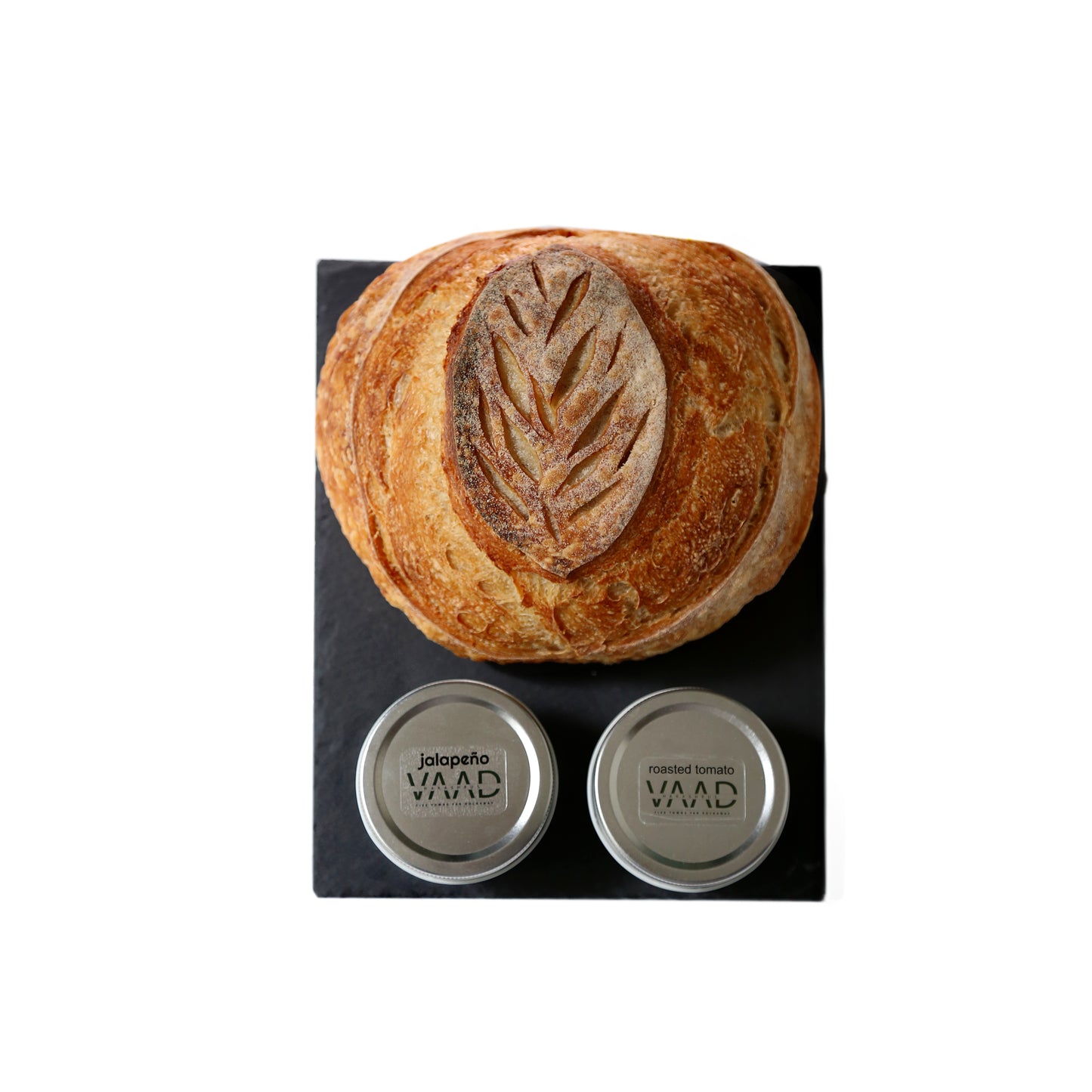 Updated main image: Kim's Gift Board - Medium Loaf + 2 Dips