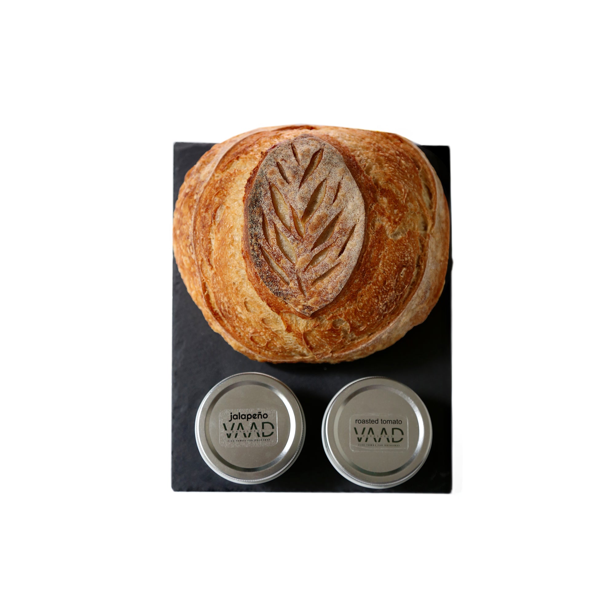 Updated main image: Kim's Gift Board - Medium Loaf + 2 Dips