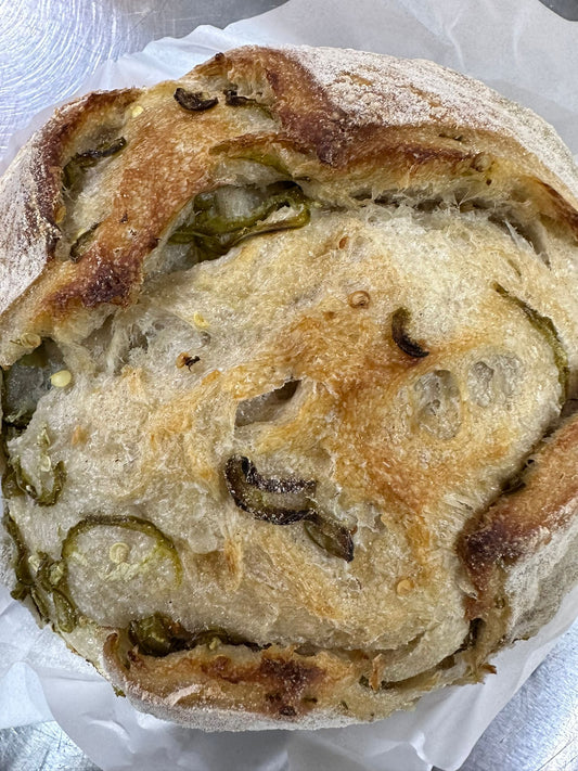 Roasted Jalapeño Sourdough